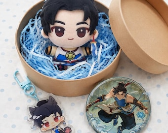 Conjunto de Presente Selecionado OW2 Inspirado em Wuyang, Pelúcia de 10 cm
