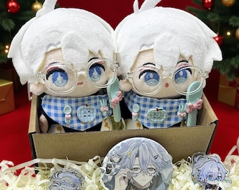 Honkai: Star Rail-geschenkdoos: Phainon 10 cm pluche, Phainon-knuffelpop, badge, clips, sticker