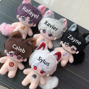 Love and Deepspace 10 cm Plüschpuppe Sylus Plüschpuppe Xavier Zayne Rafayel Caleb Plüschpuppe