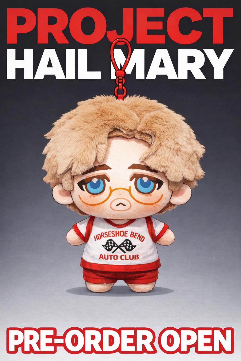 Pre-order Project Hail Mary Ryland Grace 10cm Plush – Chibi