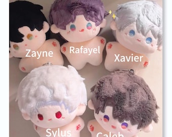 Muñeco de peluche Love and Deepspace de 10 cm Muñeco de peluche Sylus Muñeco de peluche Xavier Zayne Muñeco de peluche Rafayel Caleb