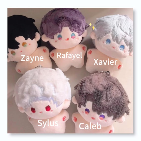 Love and Deepspace 10cm plush doll Sylus plush doll Xavier Zayne Rafayel Caleb plush doll