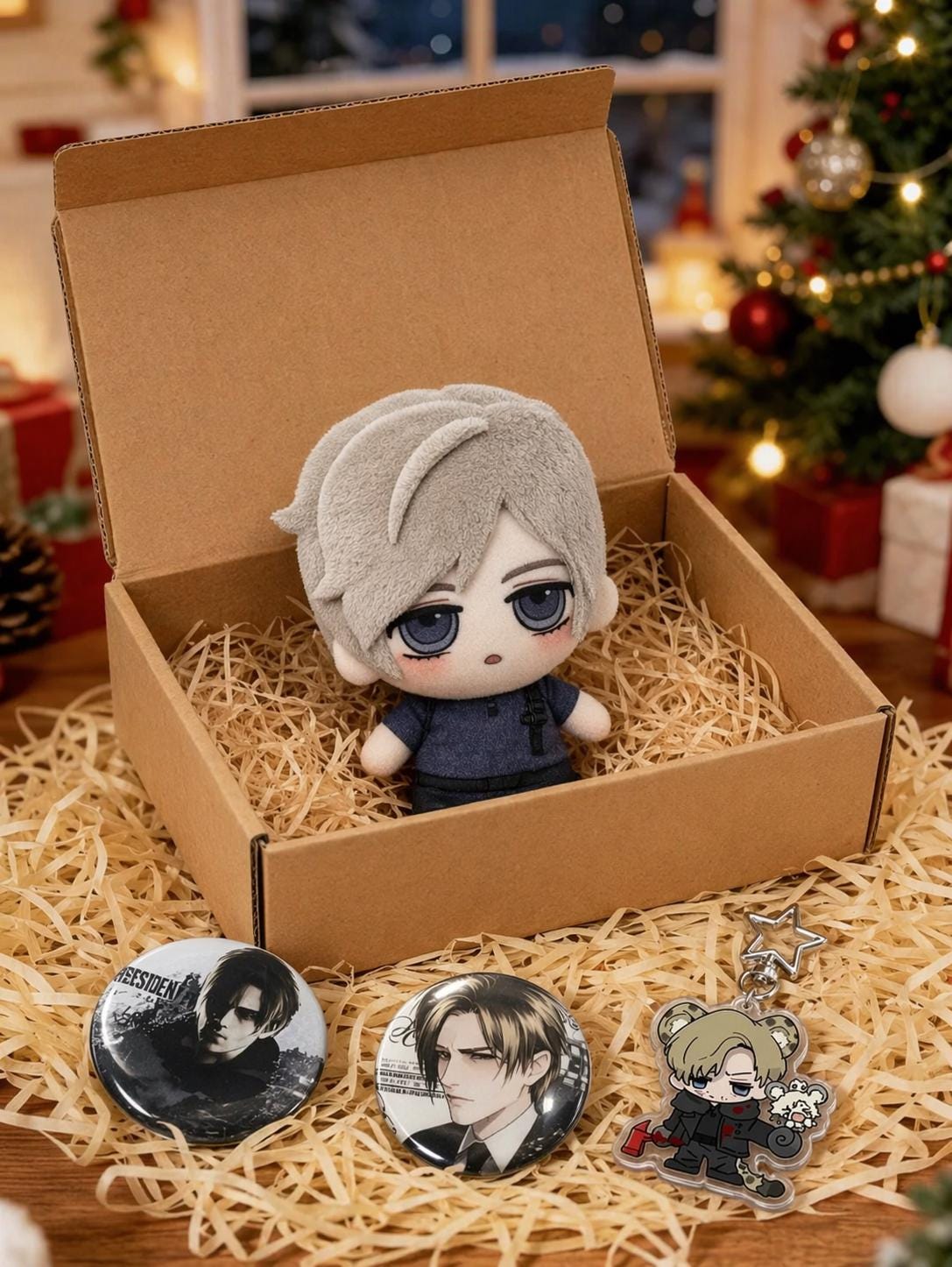 Leon s kennedy keychain - Etsy 日本