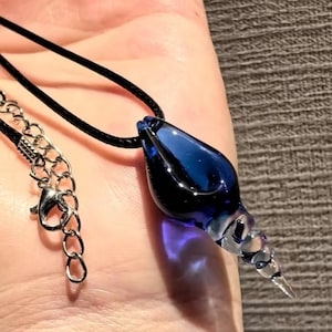 Stardew Valley Mermaid’s Pendant| Handmade Kiln-Fired Glass Jewelry | Symbol of Love & Proposal Gift