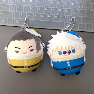 Gojo Satoru & Geto Suguru 10cm Egg-Shaped Plush Dolls-Jujutsu Kaisen Inspired
