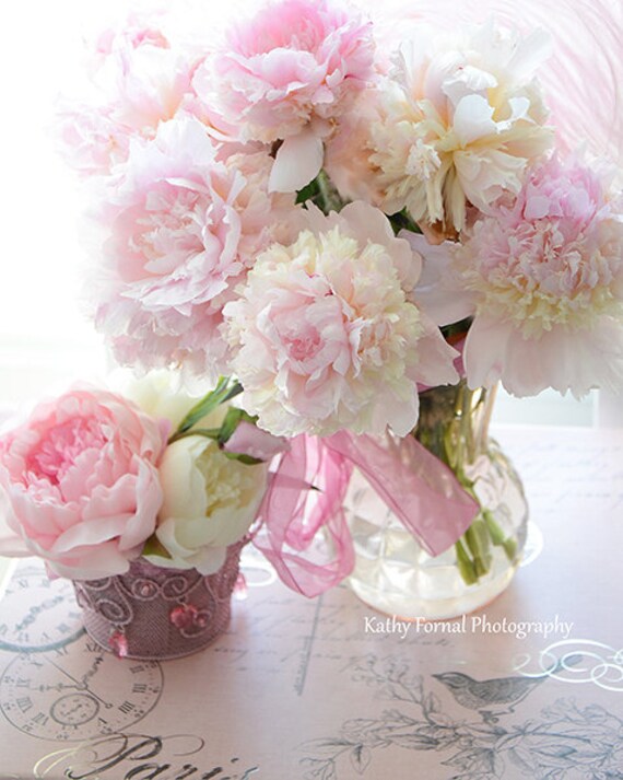baby pink peonies