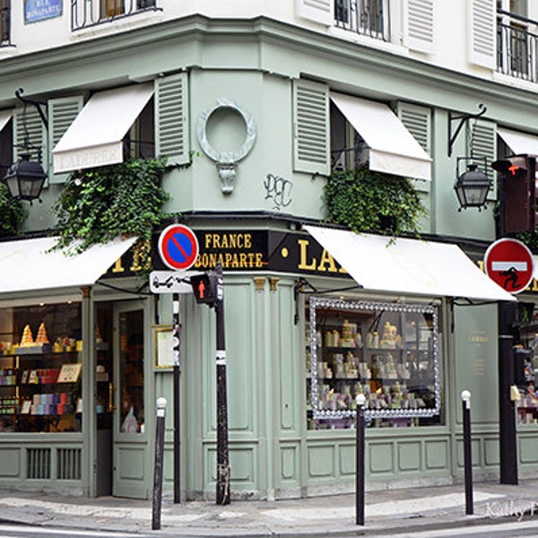 Laduree Paris Photography, Laduree Patisserie Shop, Paris Laduree Bonaparte, Paris French Macarons Shop Print, Paris Laduree Wall Art Prints