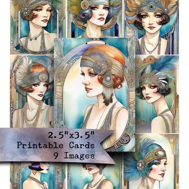 Flapper Art Deco - Etsy