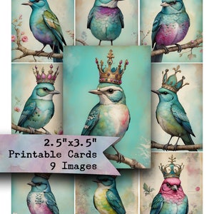 Vintage Style Circus Tickets for Collage Tags Junk Journals