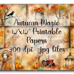 We R Memory Keepers 12 X 12 Autumn Splendor Paper Collection
