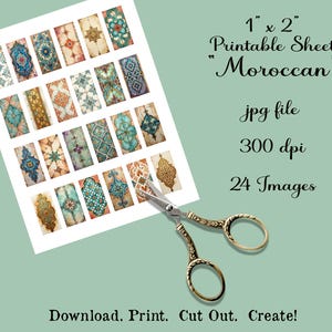 1 x 2, Images imprimables, Domino, Marocain, Carrelage, Carnets indésirables, Feuille de collage, Art numérique, Téléchargements, Italien, Motif marocain, Bijoux