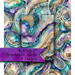 Abalone Swirl Journal Ephemera: Scrapbooking Clipart (Digital Download)