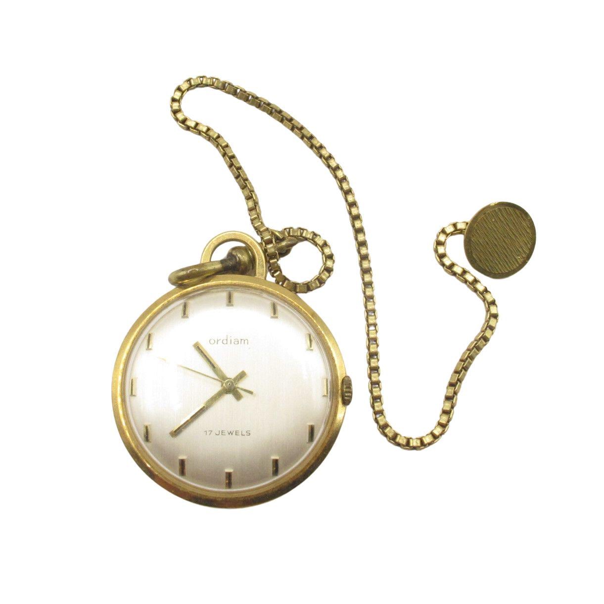 Pocket Watch 17 Jewel Denmark