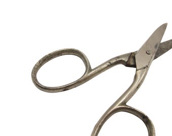 PAS Solingen Metal Scissors | Vintage German Steel Sewing Shears