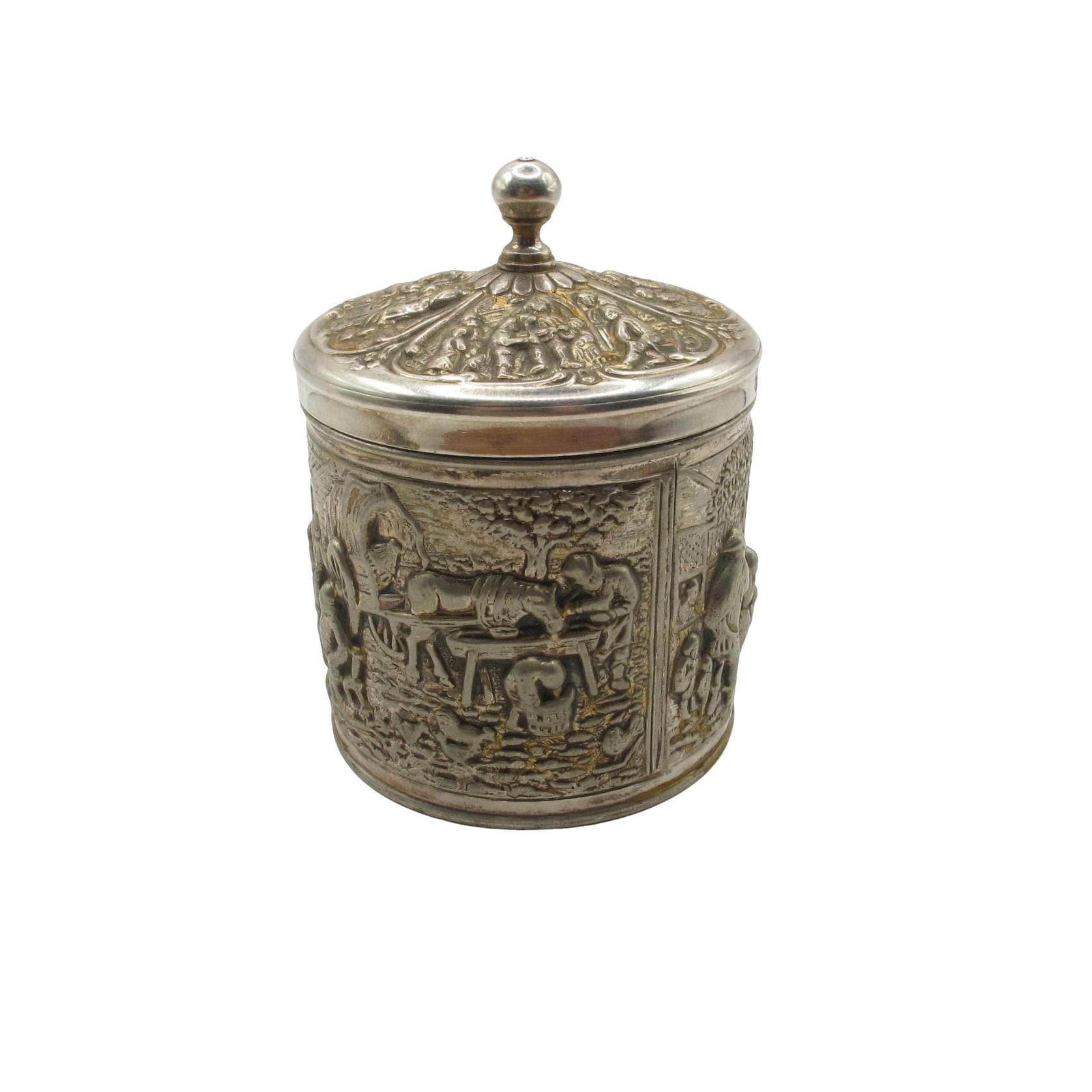 dutch silver tobacco box 18th Century Box, Amsterdam 1796; M. Ford Creech Antiques Antique Dutch silver tobacco box,