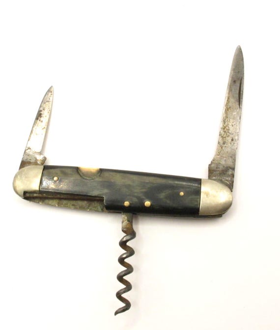 Solingen Folding Knife Two Blade Penknife | 1960s German Pocket
