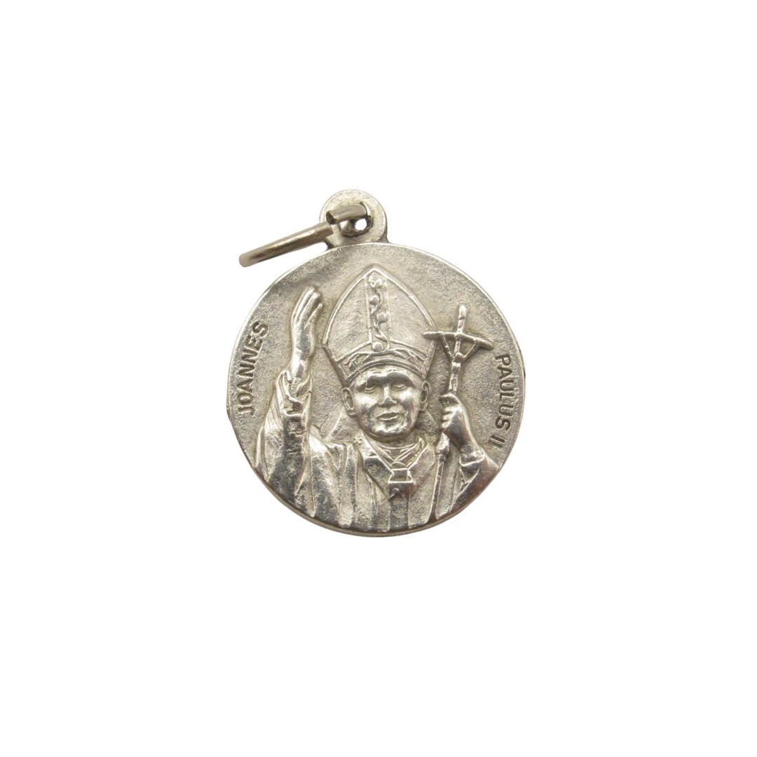 Vintage Pope John Paul II Italy Medal Pendant – Religious Catholic ...