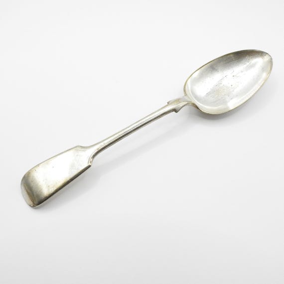 EP A1 Silver Plated Serving Spoon 19th Century English Produced