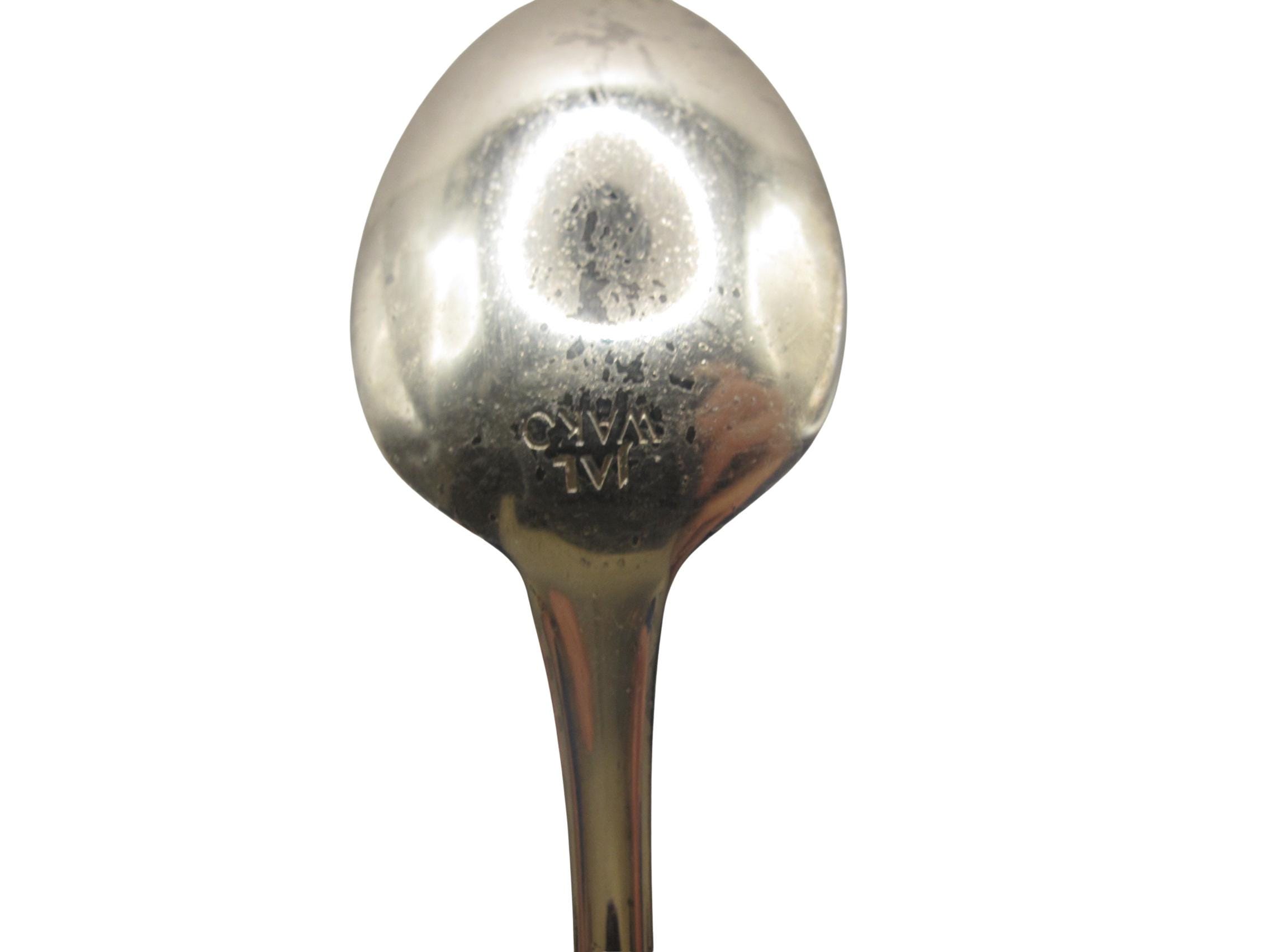 JAL Wako Japan Silver Plated Spoon | 18-8 Stainless Steel Mid