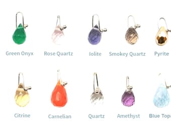 gemstone briolette bead