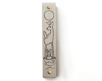 Woodland Ark Mezuzah