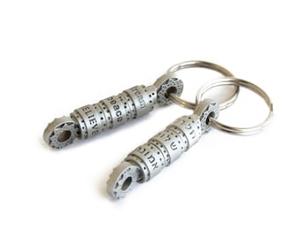Chaveiro Amor, Alegria, Brilho - Roda de Oração Judaica