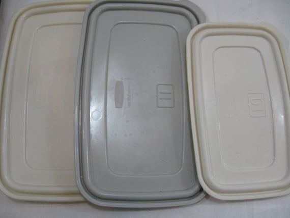 Buy PICK ONE Vintage Rubbermaid Servin Saver Replacement Storage Canister  Container Cover Lid Online in India 