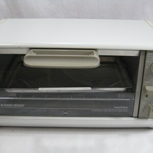 black and decker spacemaker toaster oven