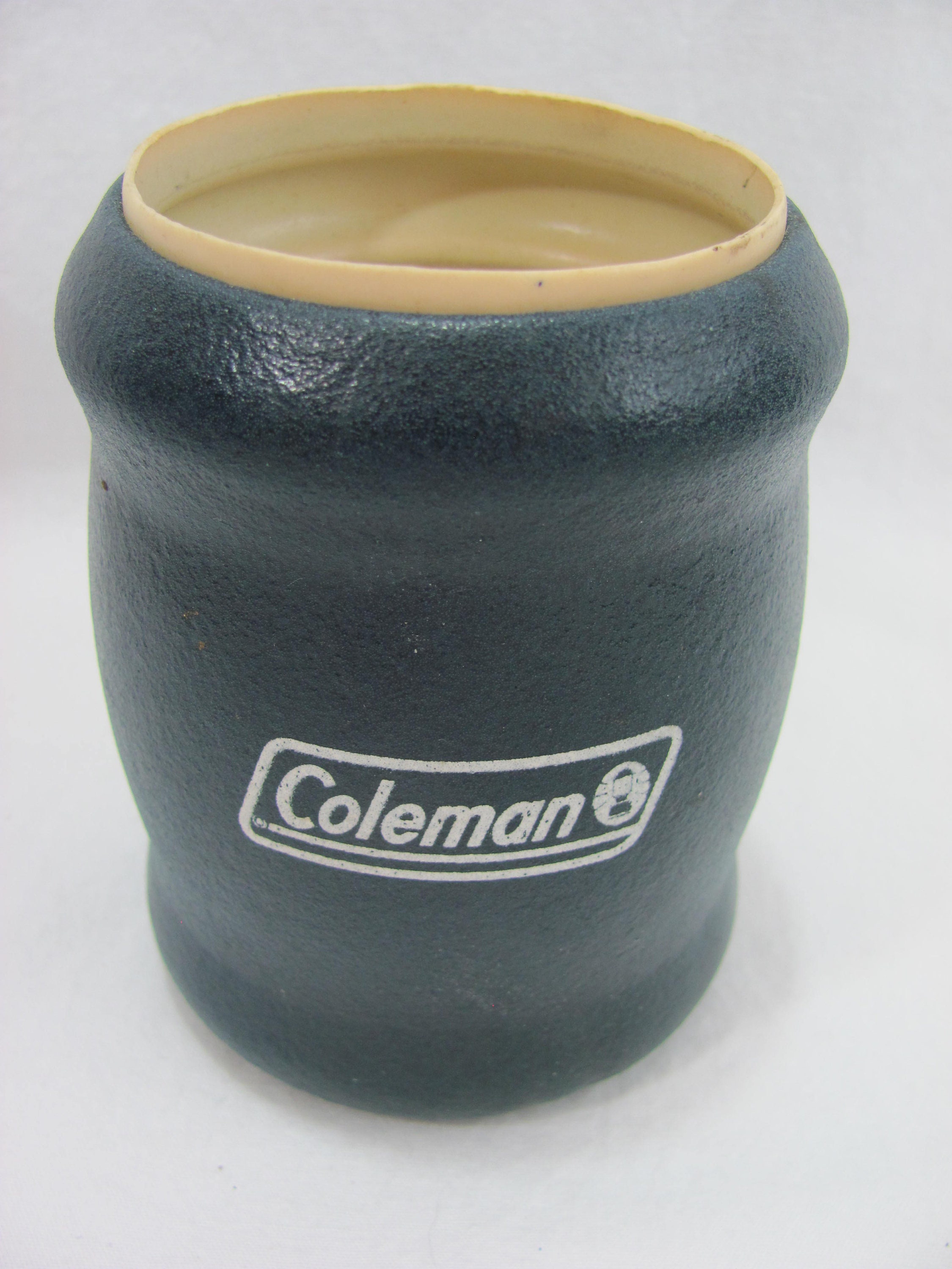 Vintage Coleman Can Koozie Bottle Holder Navy Blue Etsy