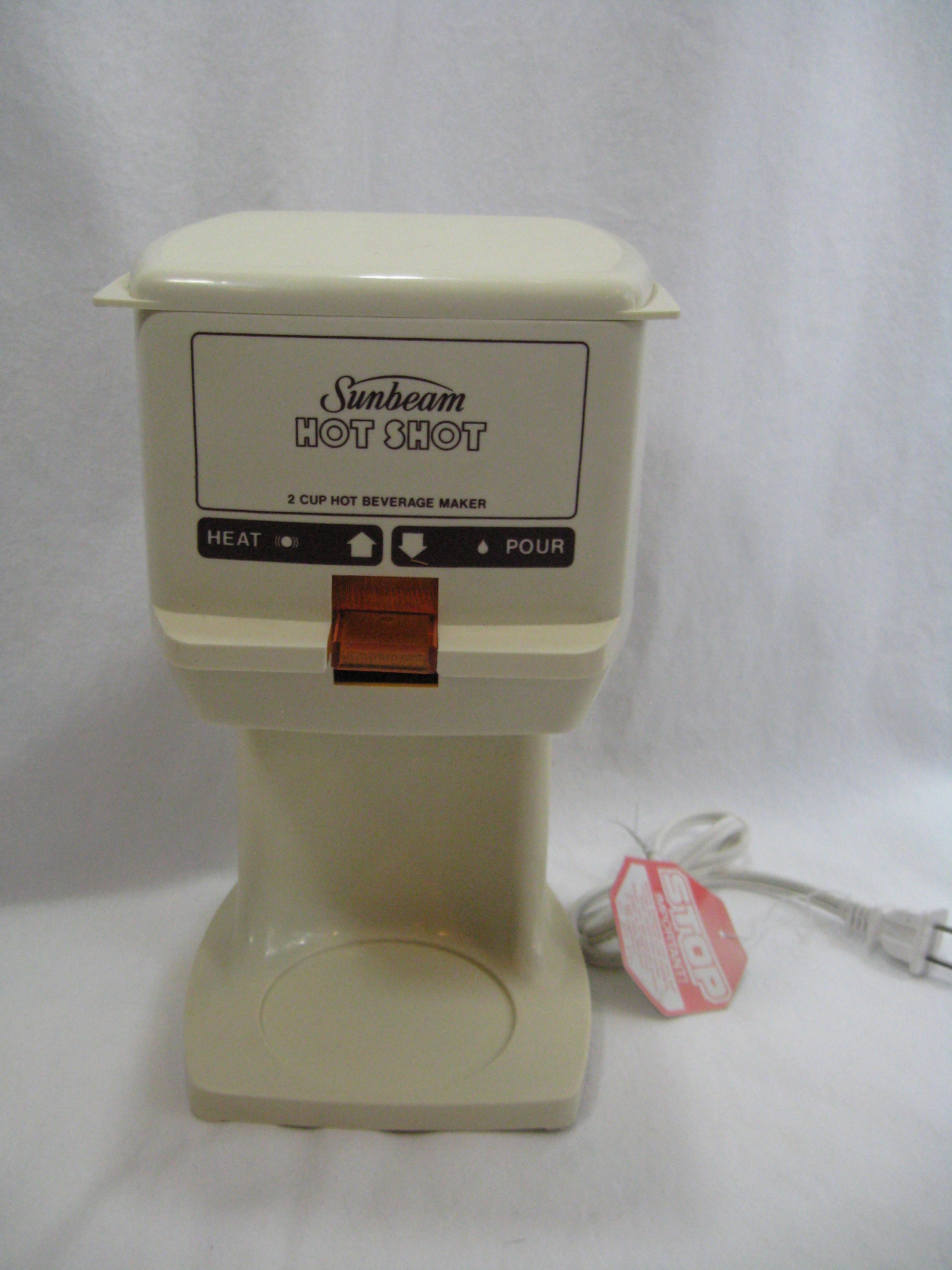 Vintage Sunbeam Hot Shot Hot Water Maker/Heater/Dispenser 12