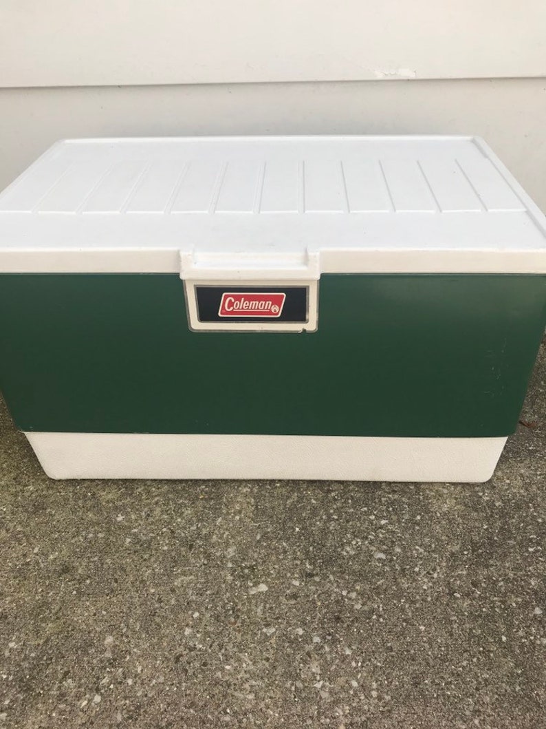 vintage coleman cooler