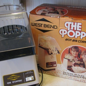 West Bend The Poppery Hot Air Popcorn Popper 1500 Watts 5459 Coffee Bean  Roaster for sale online