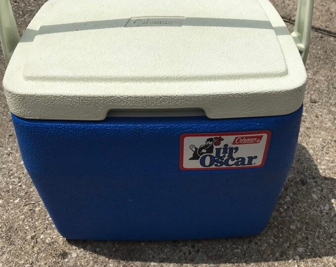 Vintage Coleman Lil Oscar Ice Chest Beer Cooler Picnic Lunch Etsy