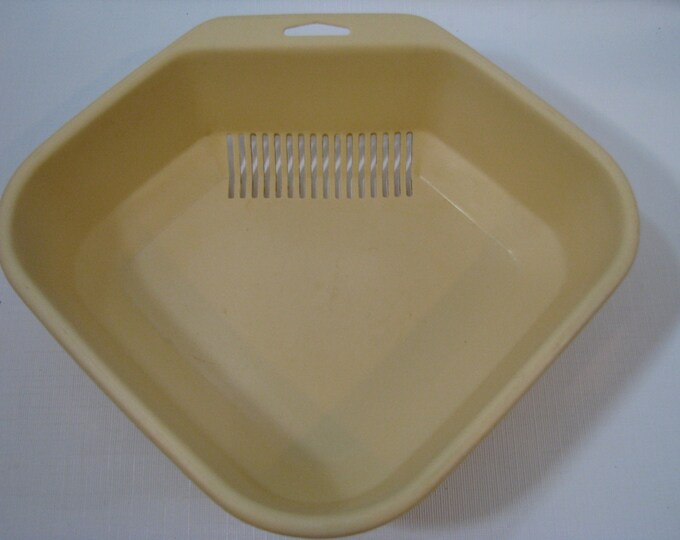Vintage Rubbermaid Corner Sink Strainer Drainer Plastic 70s Etsy