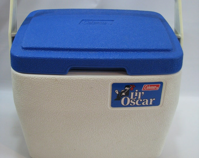 Vintage Coleman Lil Oscar Ice Chest Beer Cooler Picnic Lunch Etsy