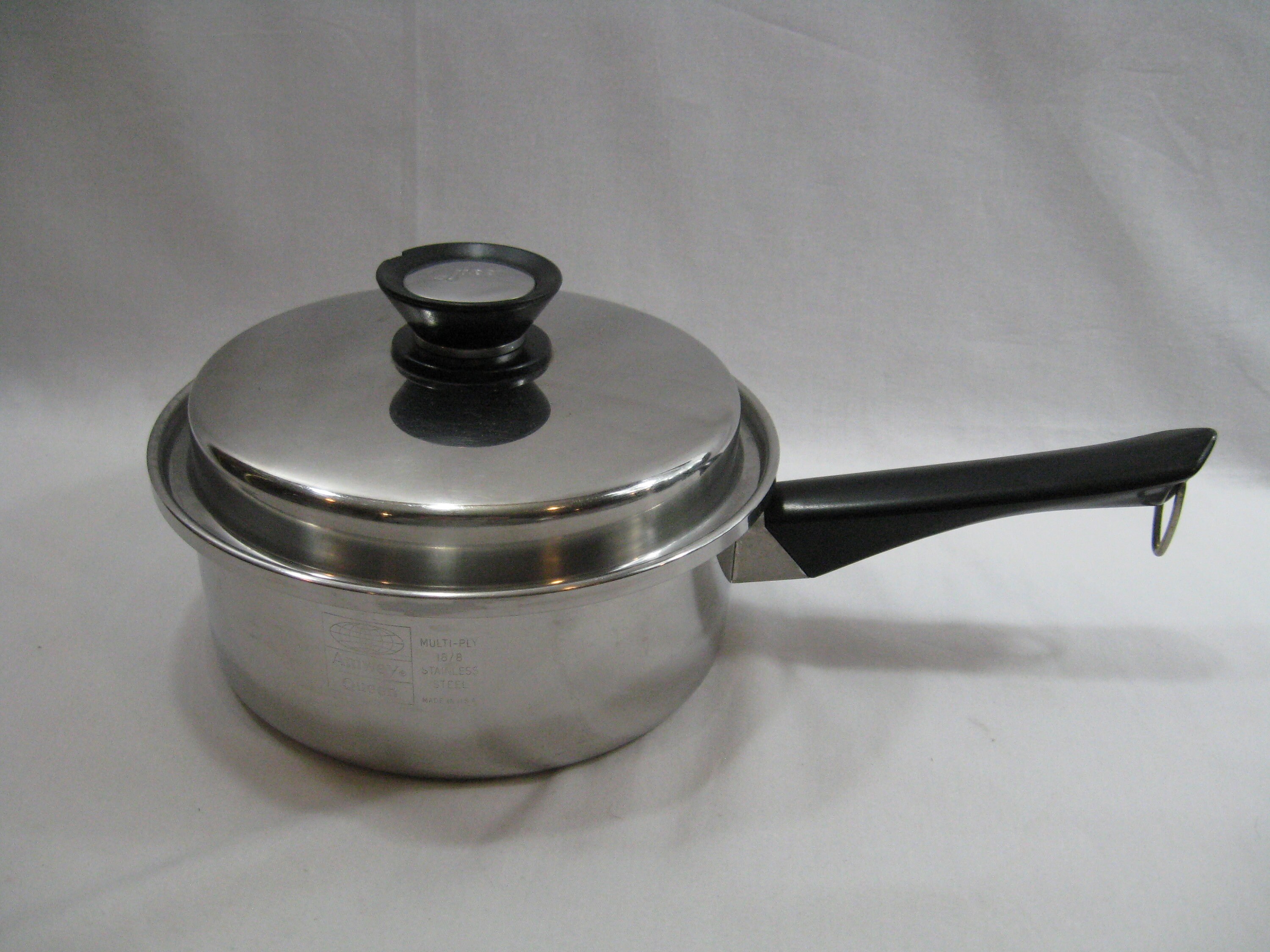 RECONDITIONED 11in Amway Queen SKILLET 18/8 Surgical Stainless