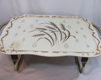Vintage Aluminum Foldable Ross Avidon Kitten Lap tv Tray table Etsy India