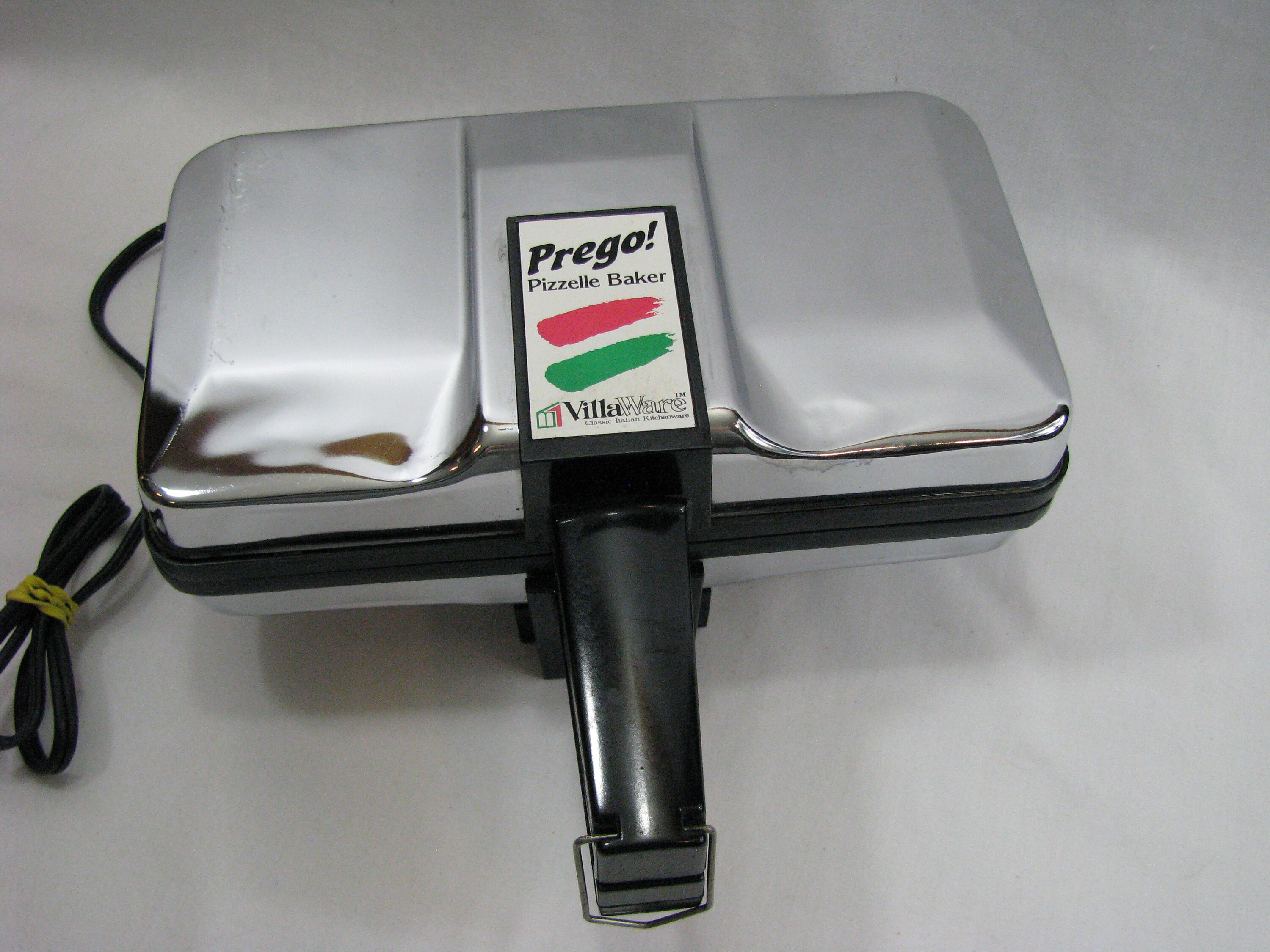 pizzelle baker prego series ii