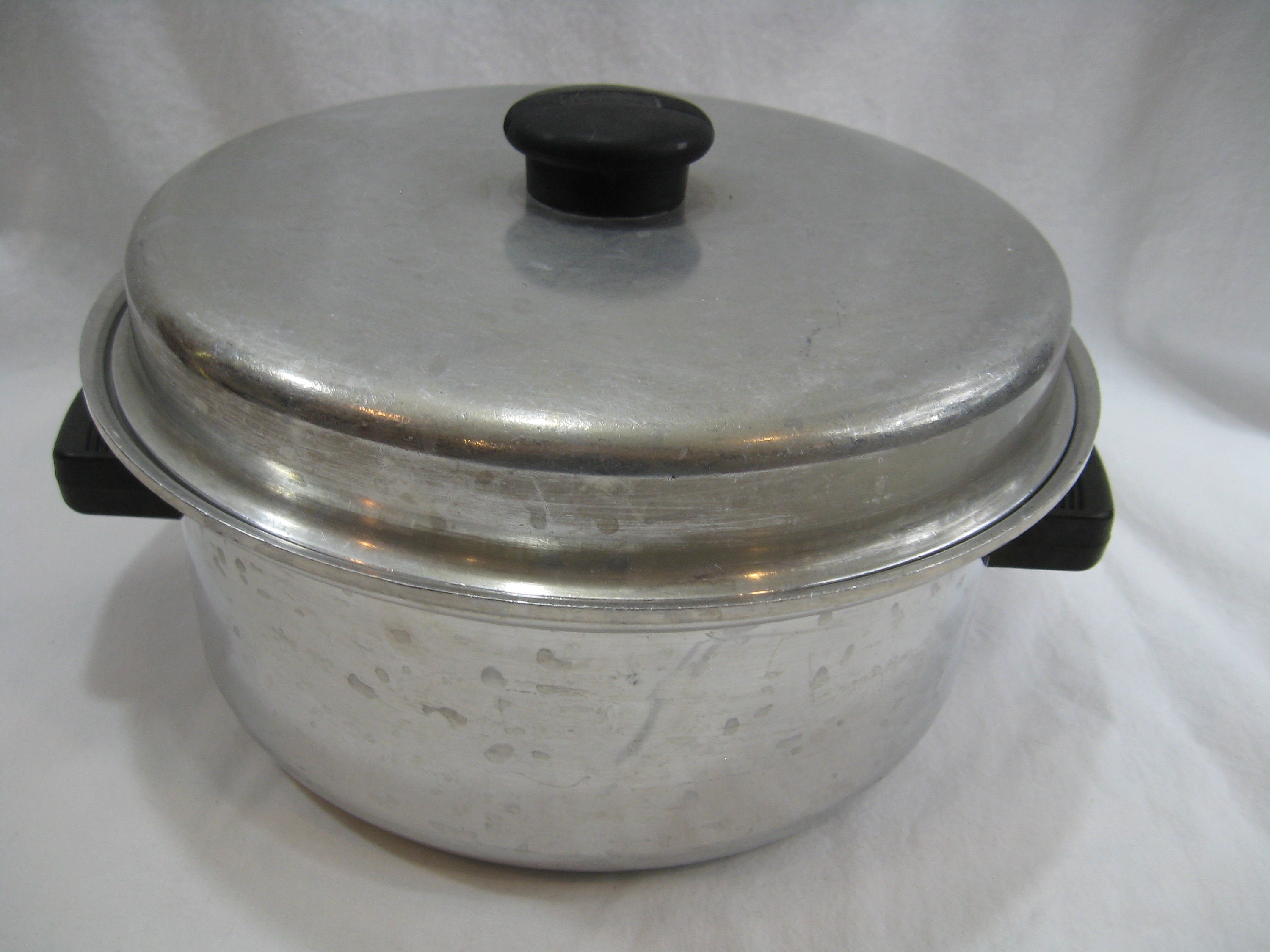 Traditional Dizi Aluminum Pot with lid - Persian Kitchenware