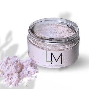 Hydrating Brazilian Purple Clay Face Mask with Kaolin Clay, Goat or Coconut Milk Powder, and Colloidal Oatmeal | Soothing Skincare Gift Set