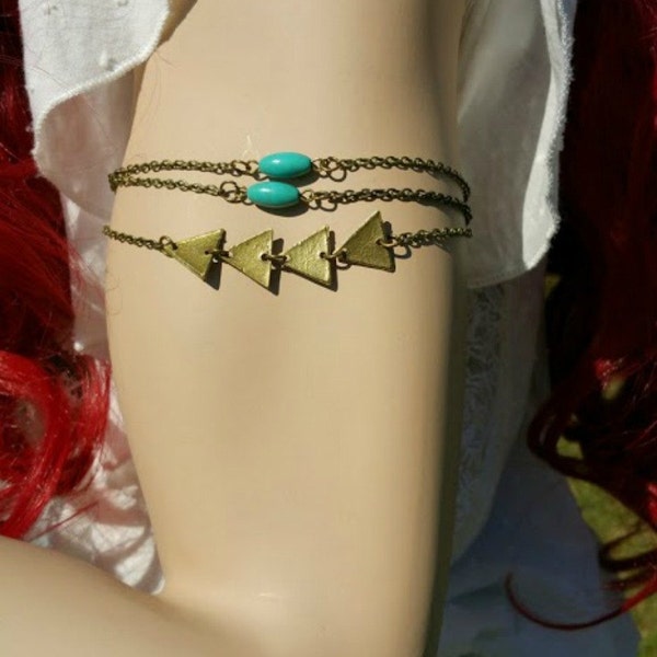 Triad Arm Cuff Bracelet - Clearance Sale, Reduced Price. Half Price Sale