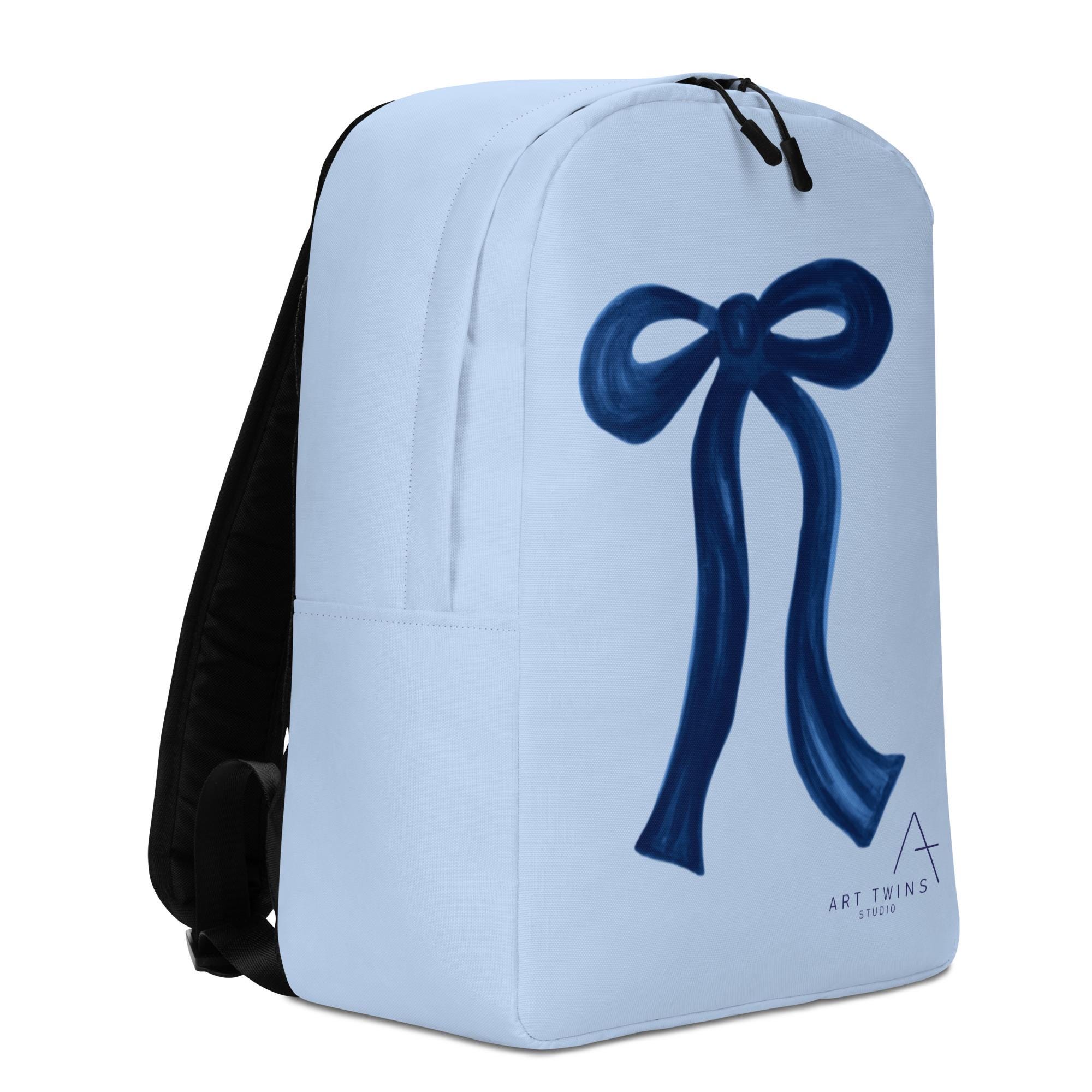 Kate Spade Blue Backpack with Elegant Bow Kate Spade Chelsea Medium Nylon Backpack Colorblock Blazer  main image 2
