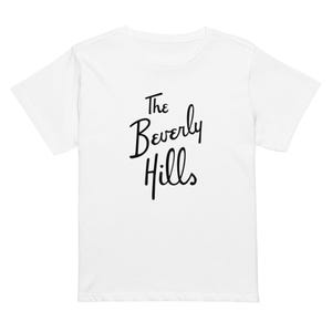 The Beverly Hills High-Waisted Tee – Minimalist Glam Style