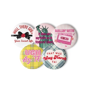 Clueless-speldjesset: knoppen voor filmcitaat uit de jaren 90