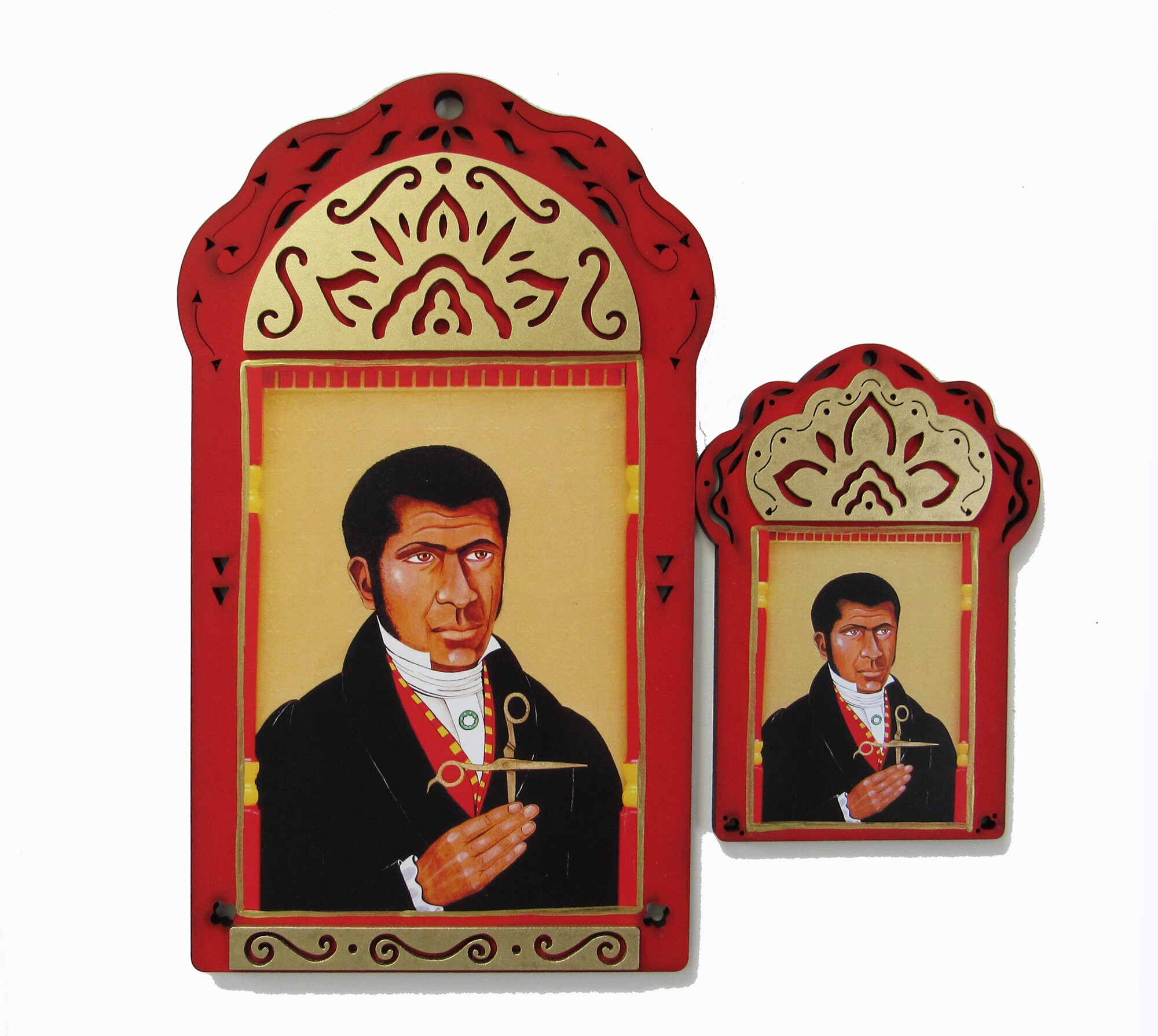 PIERRE TOUSSAINT, Nominated for Sainthood, Venerable Toussaint, American Icon, Catholic Saint, Hairdresser, Christina Miller Artist