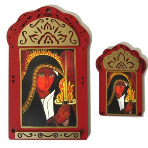 Archangel Uriel, Angel of Divine Justice, Sword of Justice, Icon, Christina Miller Artist