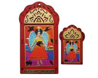 Archangel Zadkiel,  Comes to Calm the Storm, Guardian Angel, Archangel Icon, Angel Art, Blessings & Mercy, Protectress,  Christina Miller