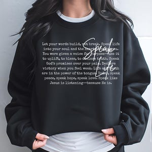 Speak Life PNG, Christian Quote, T-Shirt,Mugs, tote bag Design, Motivational Clipart, Inspirational Digital Download, Printable Art, PNG SVG