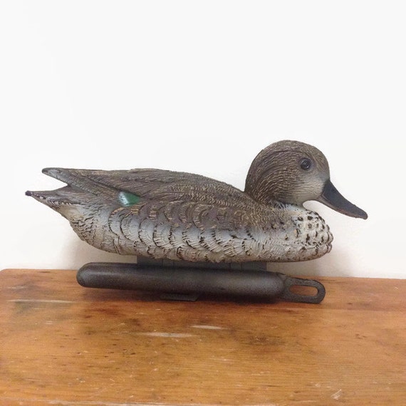 Vintage Duck Decoy Sport Plast Italy Plastic Floating Decoy Etsy