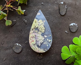 Agat mszysty Palmstone - Czakra serca
